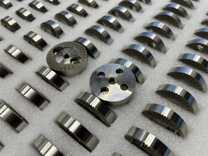 CNC machined parts cut by Ferrnx
